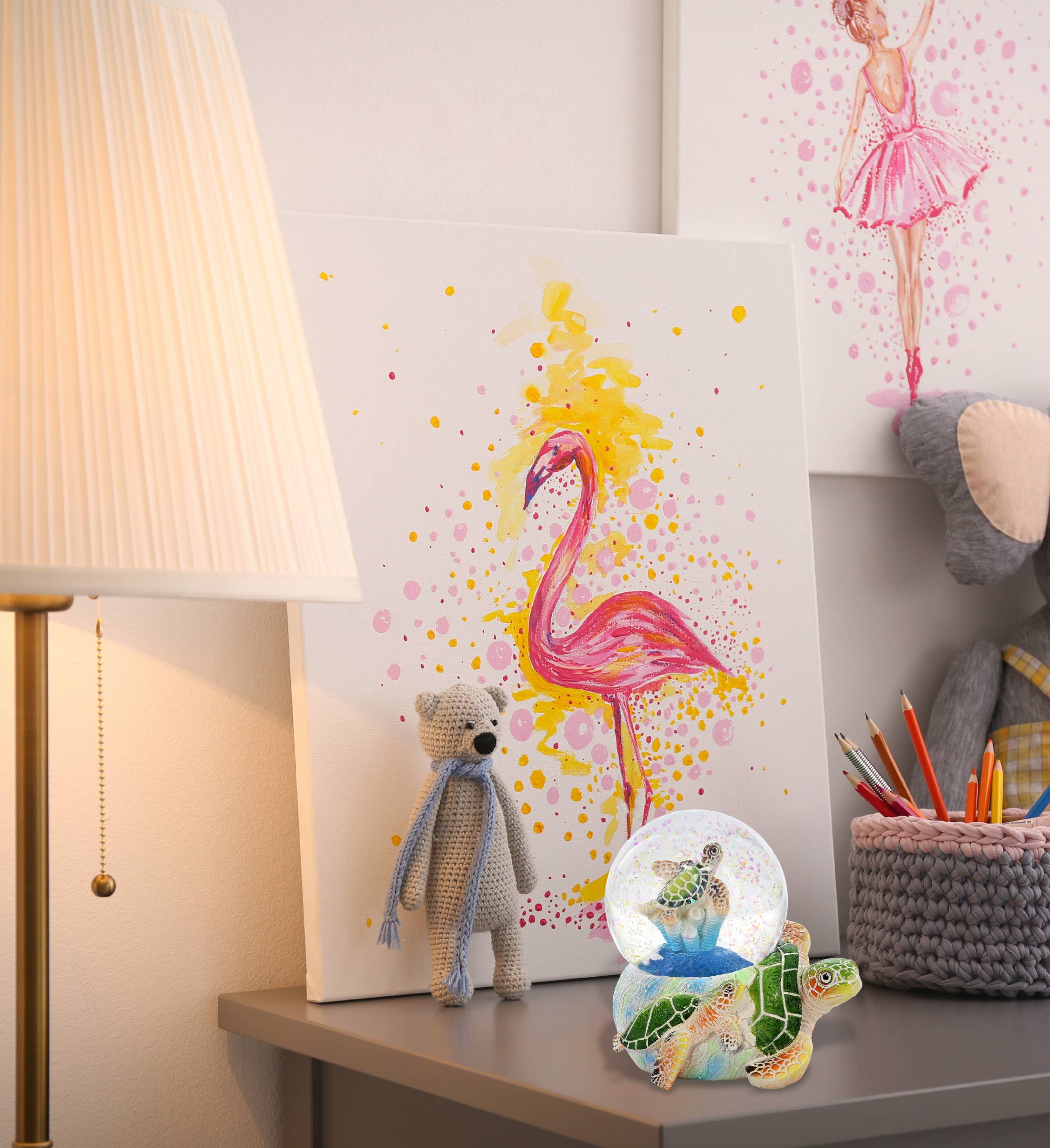 Cota Global - Wholesale Snow Globe - Snowglobe - Green Sea Turtle Egg 65Mm5