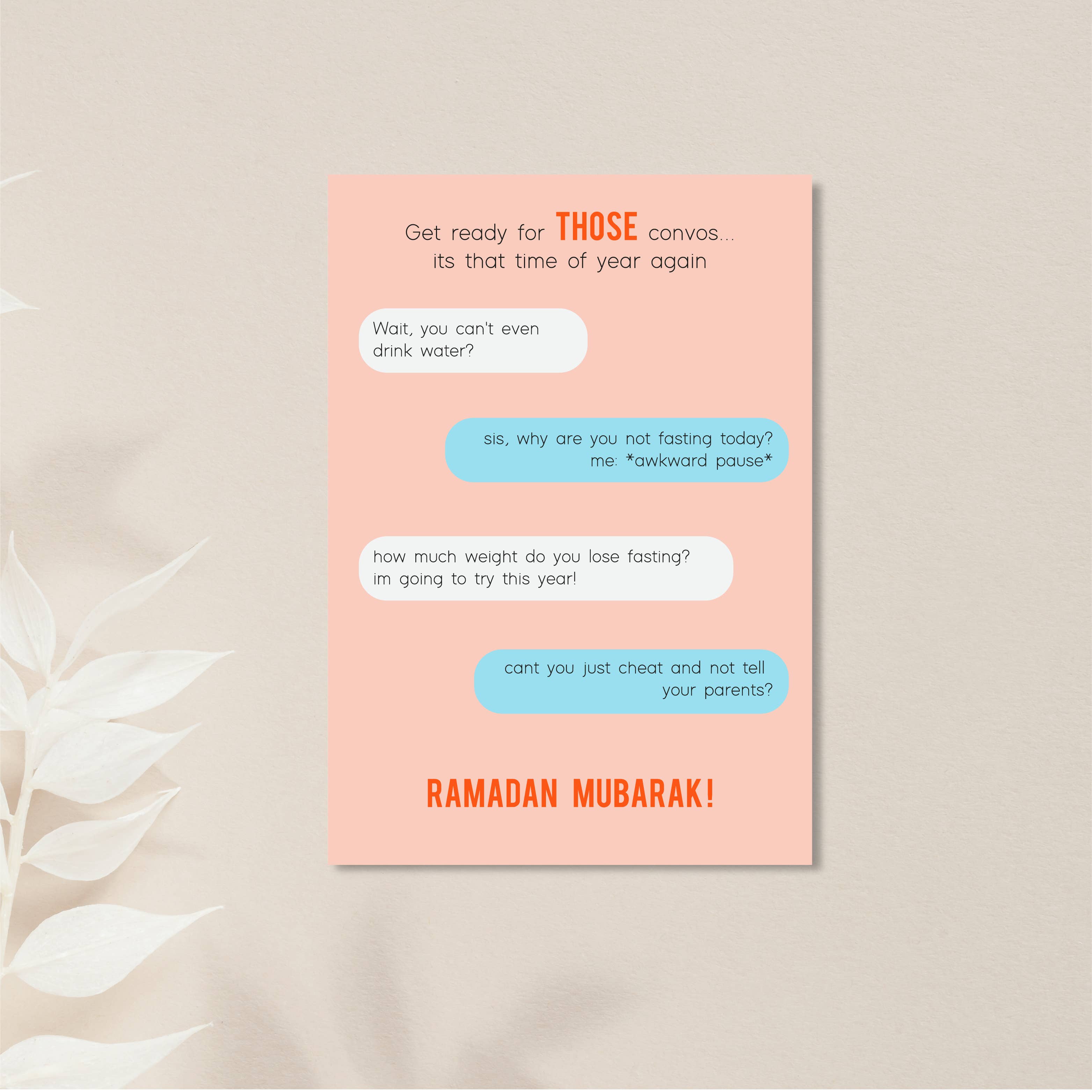 Studio Saba – wholesale Eid & Ramadan card – Ramadan conversation card1