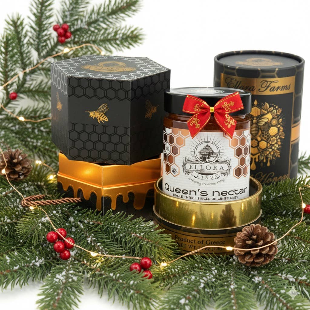 ELLORA FARMS - Wholesale Honey - Greek Honey, Queens Nectar, Lemon Orange Blossom, POT, 450g2