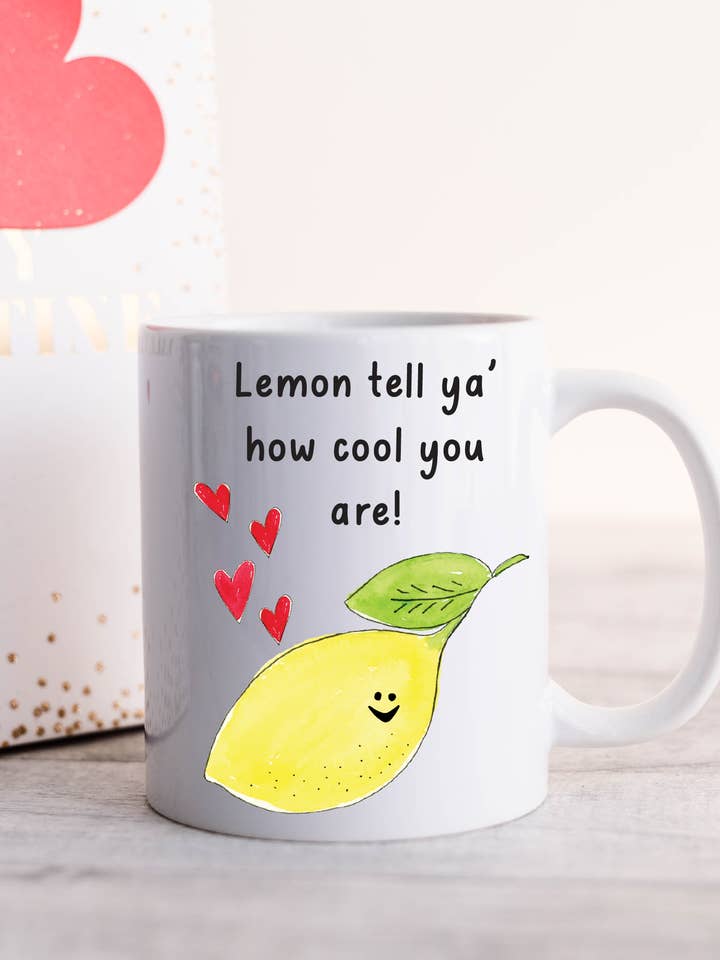 Caneca Lemon Tell Ya' por atacado de Krafty Inc