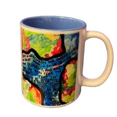 collage butterfly coffee mug for wholesale by Reminders To My Future Self