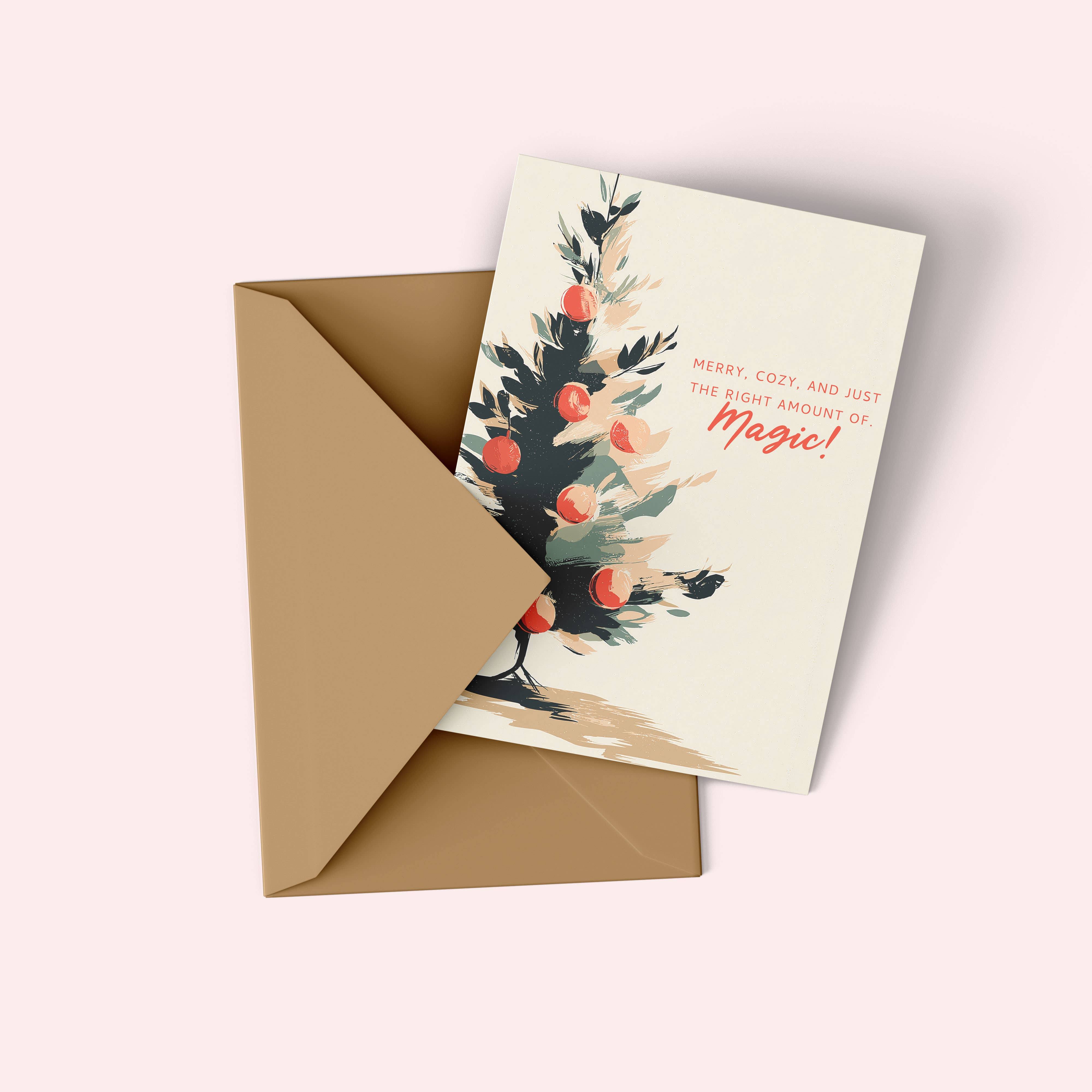 Tiramisu Paperie - Vente Cartes de Noël - LA COLLECTION DOLCE-Noël, Carte de vœux, Magie1