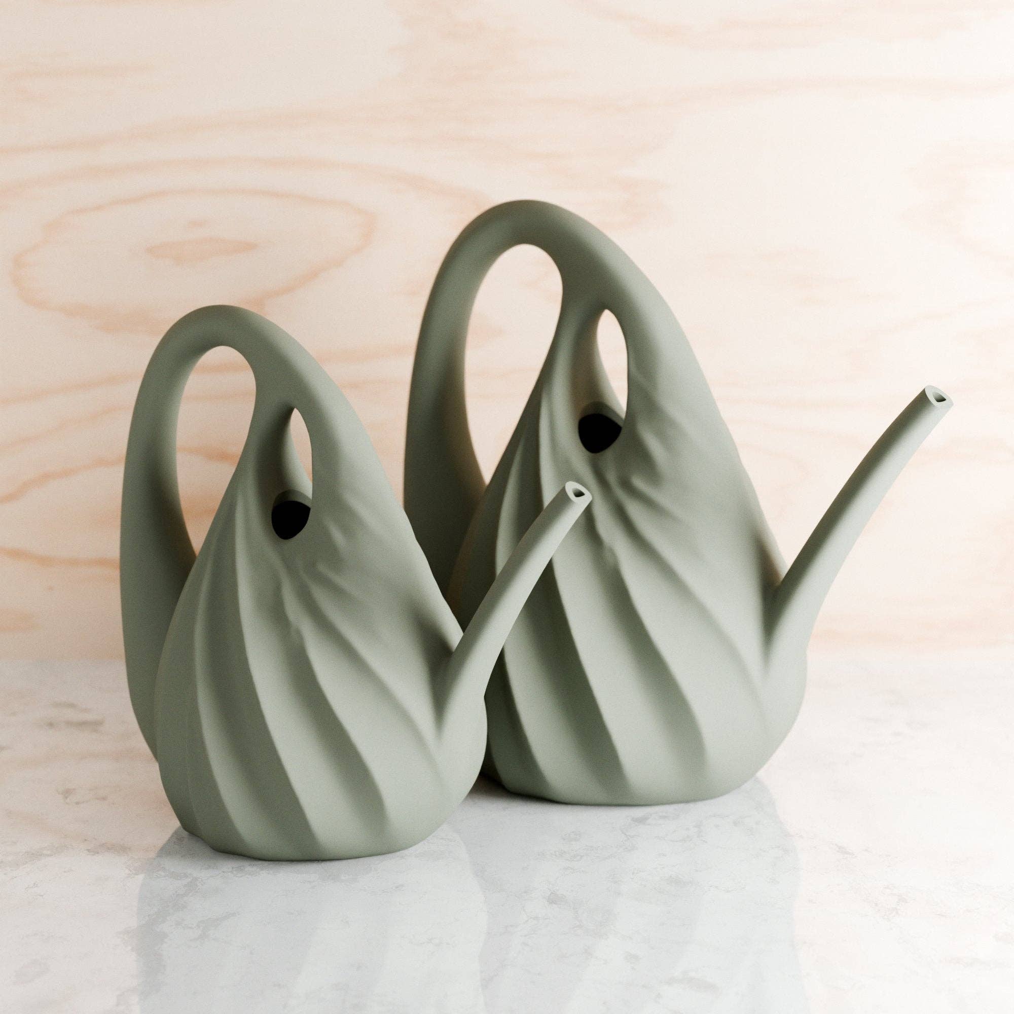 Modernized Pottery - Vente Arrosoirs - Arrosoir Swirl design sculptural0