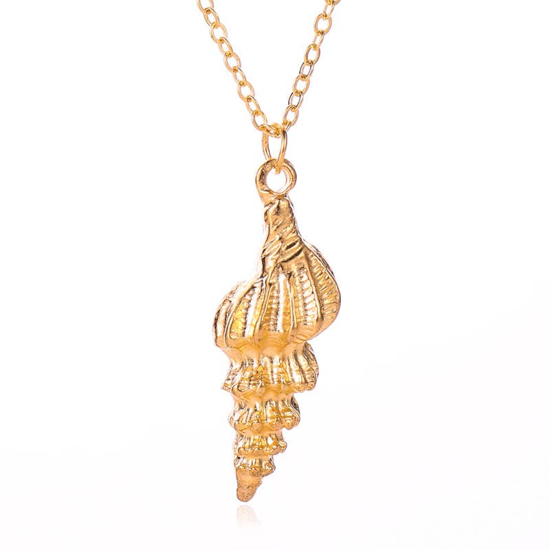 Gemscape UK - Wholesale Pendant/Charm Necklace - Gold Ocean Necklace with 5 unique designs1