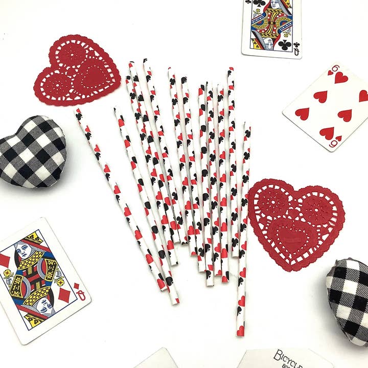 All Little Cute Things – wholesale Sugrör – Mad Hatter Alice i Underlandet Tea Party Premium sugrör2