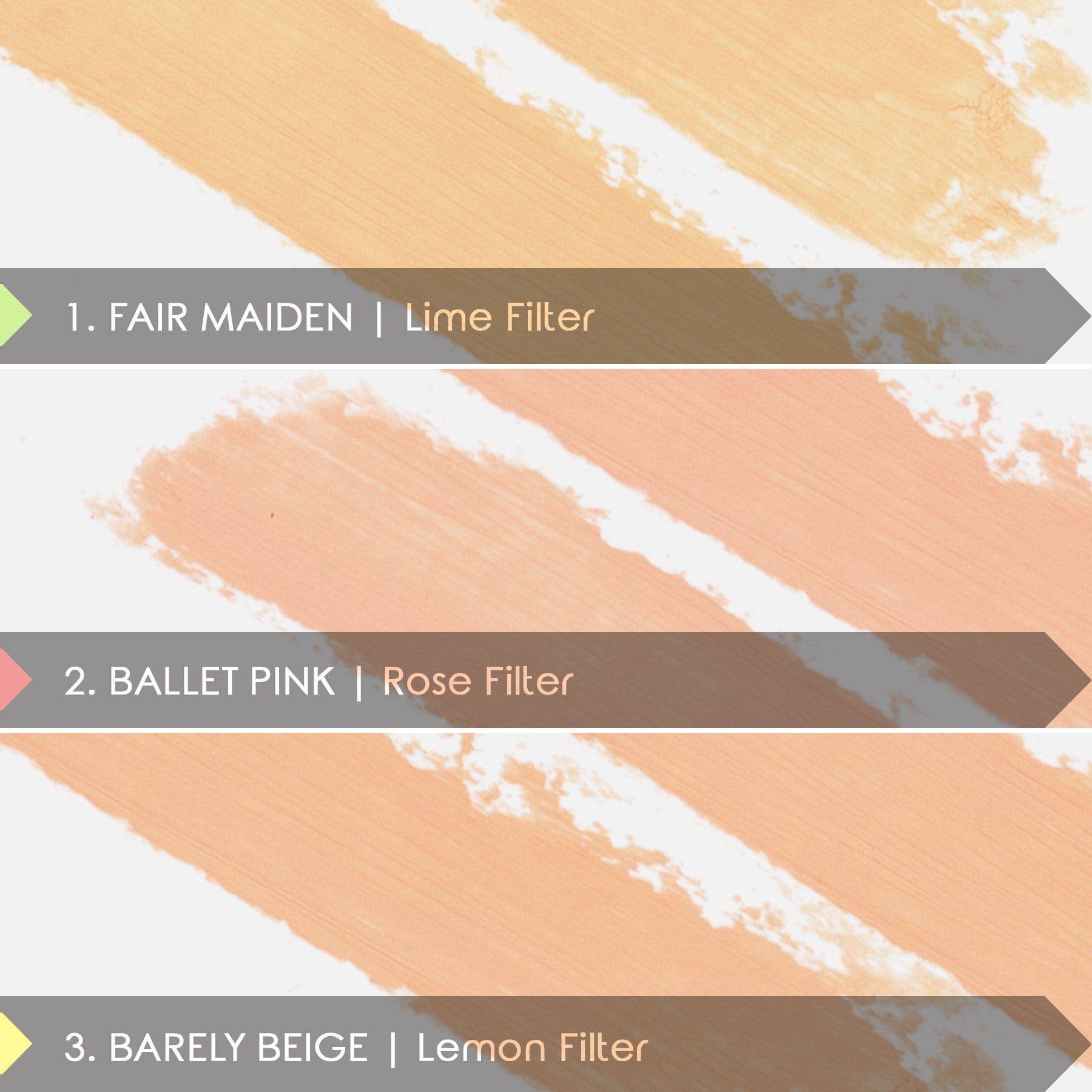 Mirenesse – wholesale Ansiktsconcealer – Hd skönhet ljus Cc hög täckning Concealer 1. Fair Maiden2