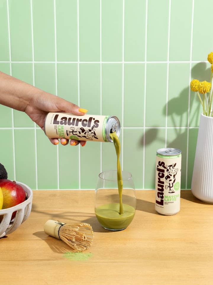 Matcha Latte (8oz x 12un) por atacado de Laurel's Coffee
