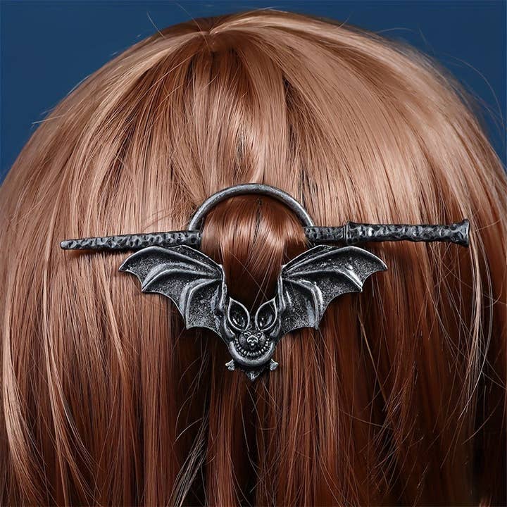 SALINA TRADING INC - Wholesale Hair Pin - Vintage Gothic Bat Hairpin Alloy Hair Accessory3