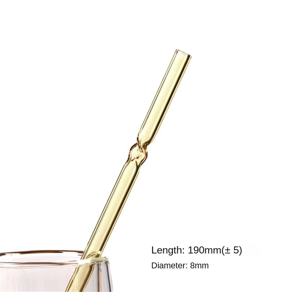 IVORE.GROUP (We cover All Import duty) – wholesale Drinking straw – Colorful Borosilicate Glass Stirring Rod Straws1