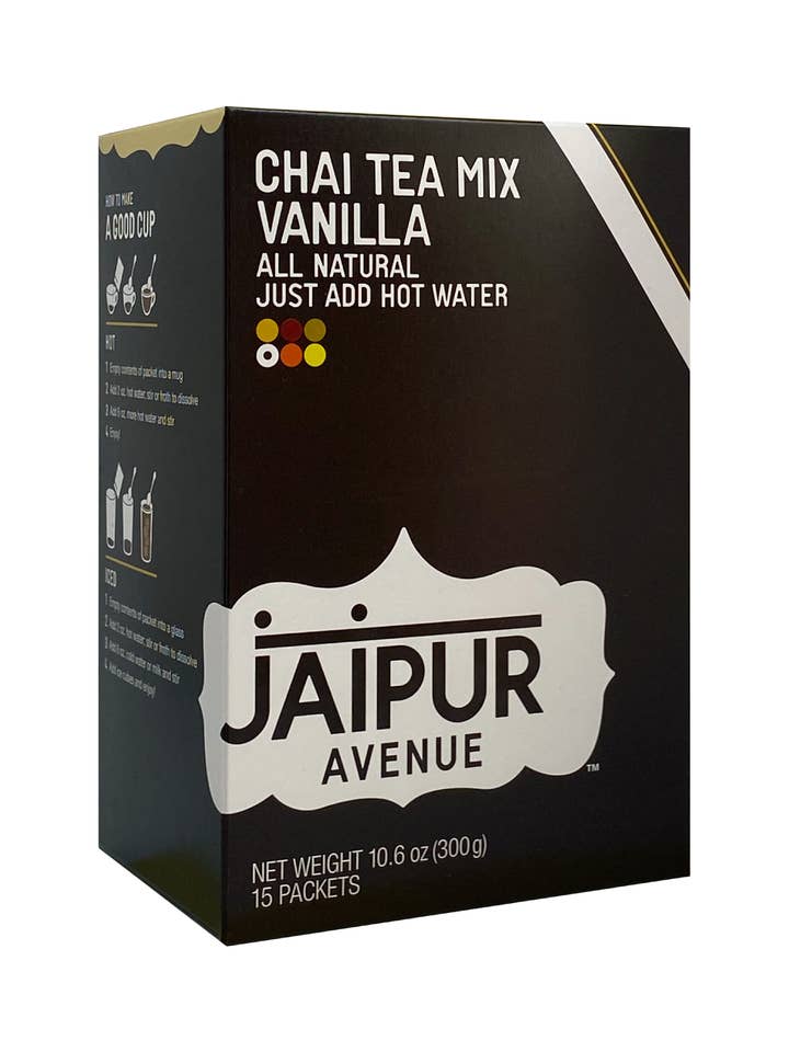 Chai Tea Mix Vanilla for wholesale by Jaipur Avenue Chai