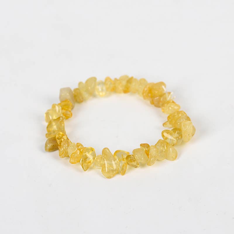 Mio Queena – wholesale Beaded bracelet – Women Natural Crystal Irregular Stone Bracelet - CS6