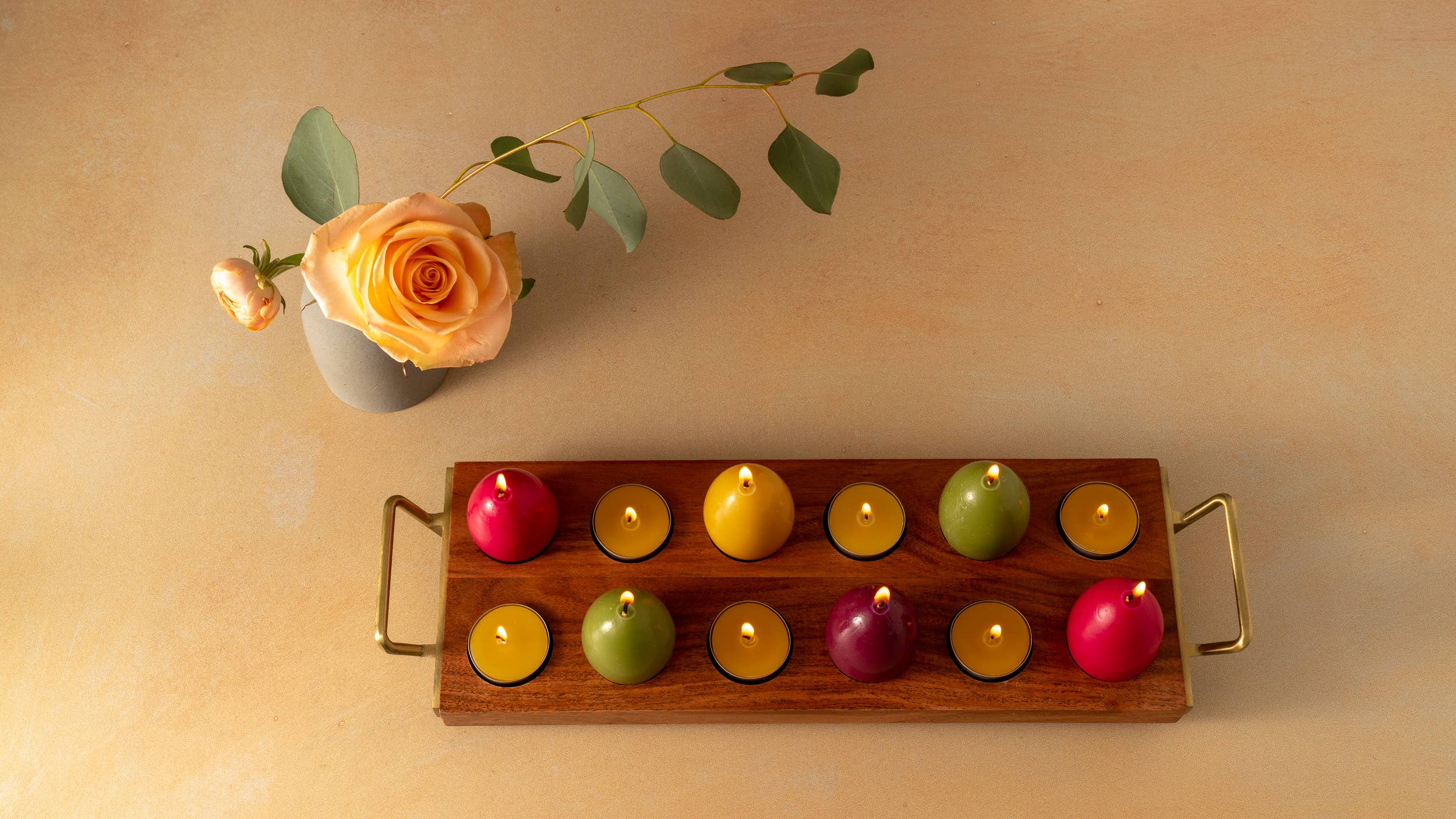 Sunbeam Candles, Inc - Wholesale Novelty Candle - Mini Egg Carton 18-ct assorted colors4