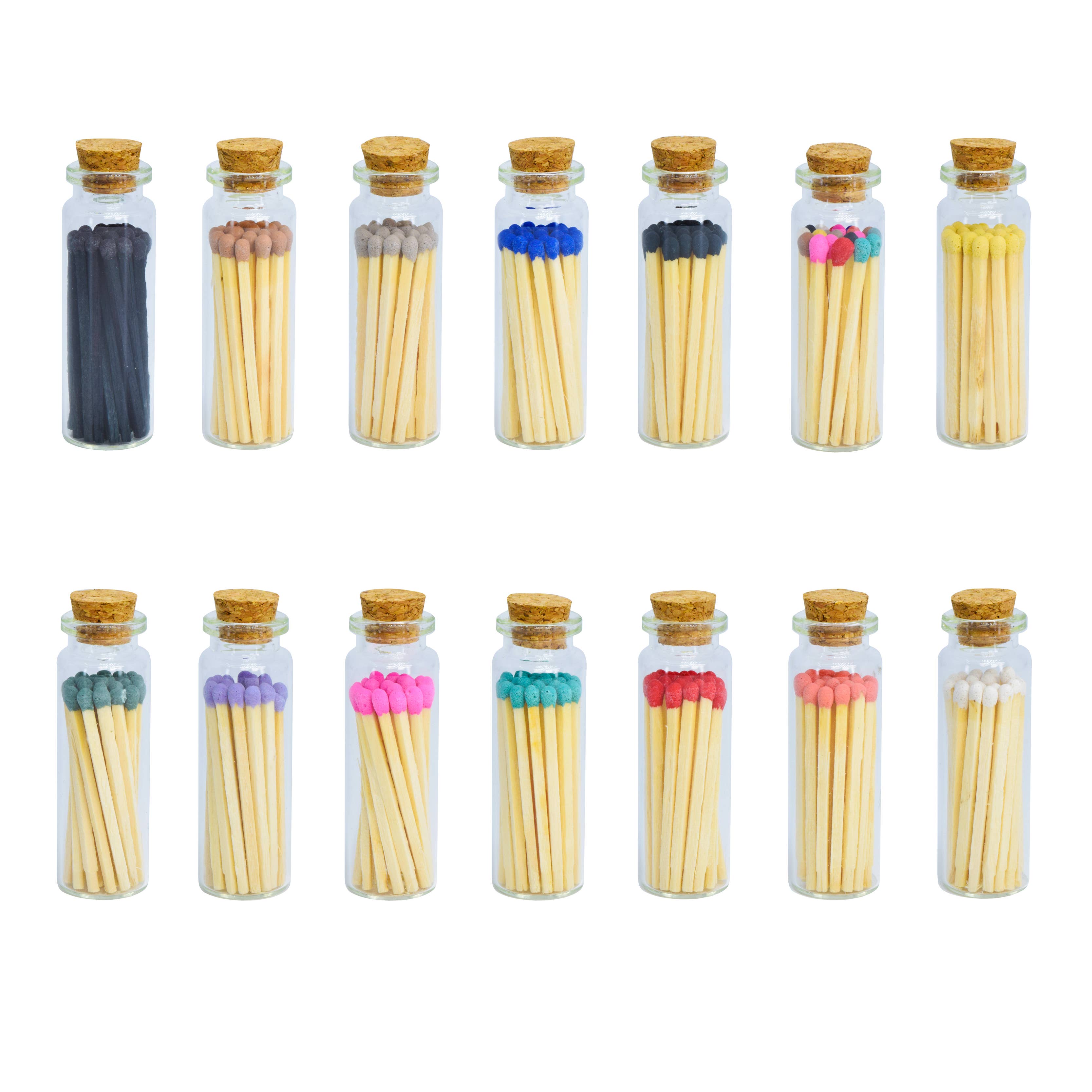 Bulk 3.75 Matches QTY: 100 to 15,000 Colored Matches Candle