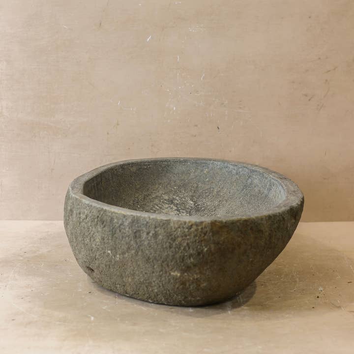 Botanical Boys - Wholesale Badkameraccessoireset - Riviersteen Wastafel - nr 83