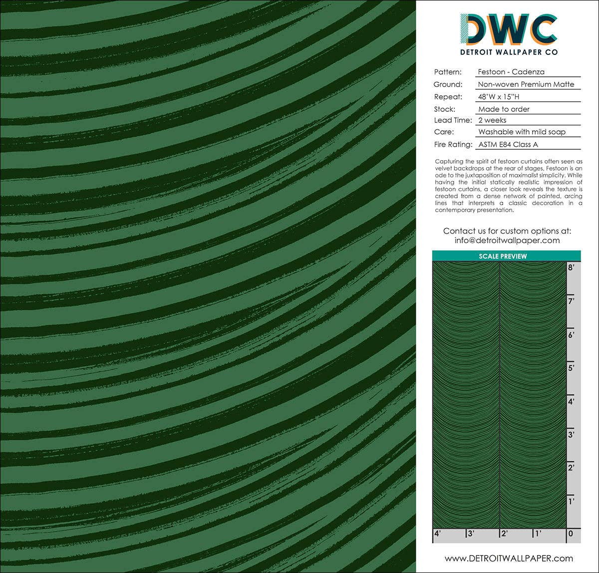 Detroit Wallpaper Co. - Wholesale Wallpaper - Festoon - Cadenza Wallpaper3