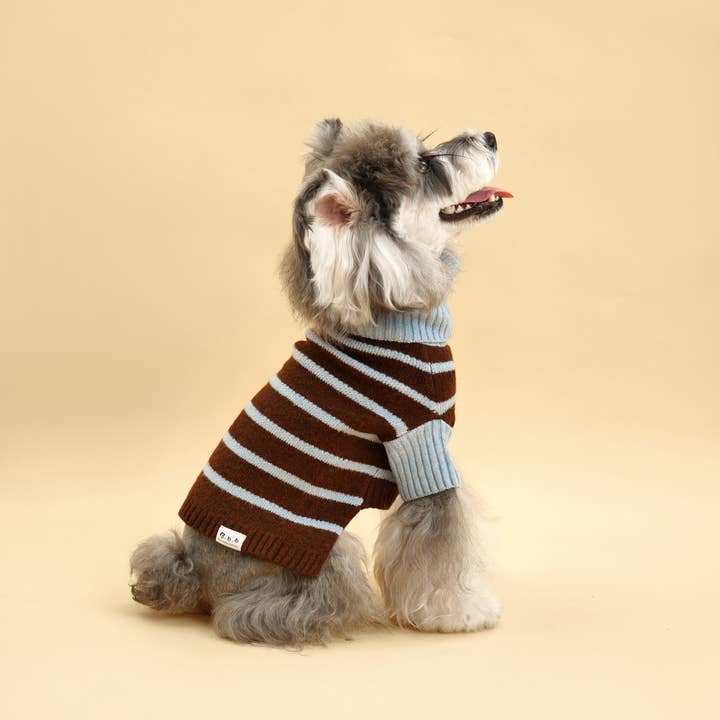 BarkBarkBaby - Wholesale Pet Sweater - Dog - Bluebell Stripes Sweater7
