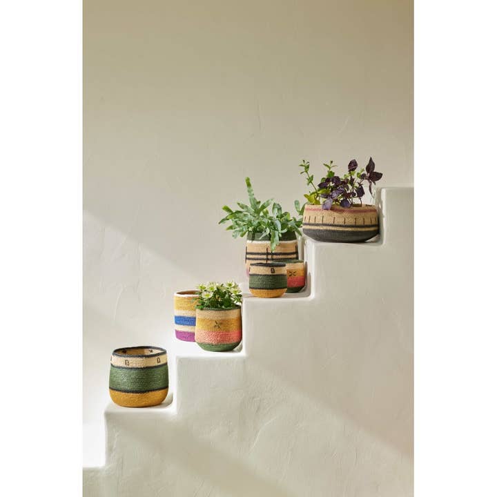 Bonheur du Jour - Wholesale Basket - Basket - Coral Cross - 17 cm2