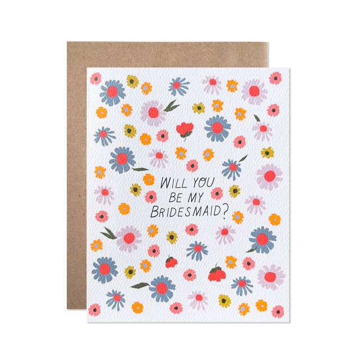 Bridesmaid Helle Blumen für den Großhandel von Hartland Cards