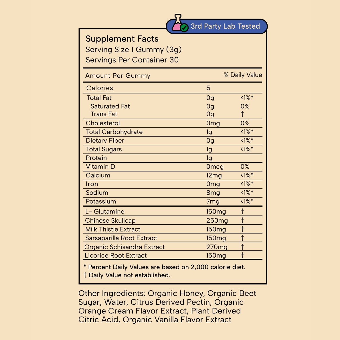 SubLuna - Wholesale Oral Supplement/Vitamin - Balanced Child: Detox & Gut Gummy1