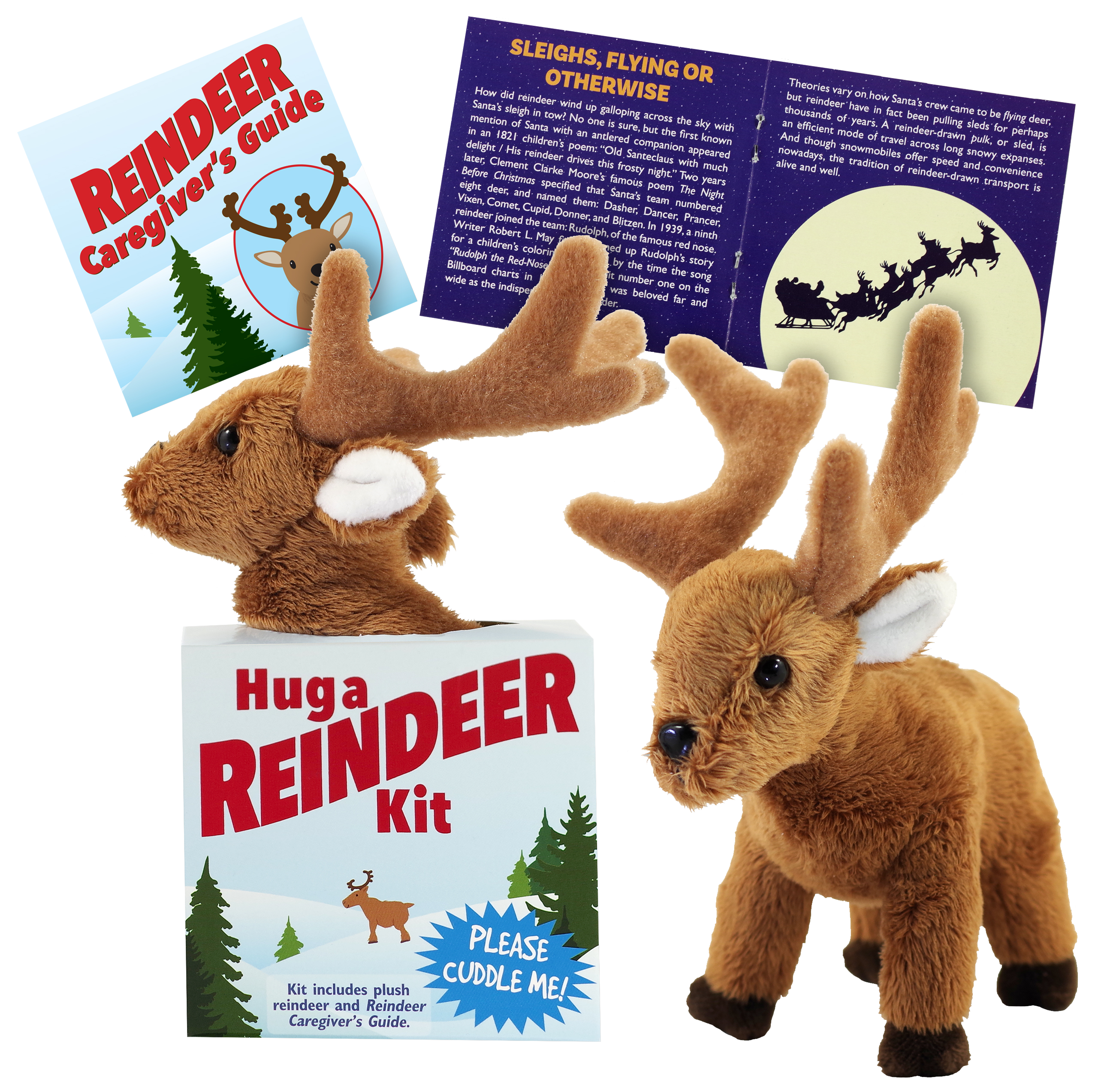 Peter Pauper Press - Wholesale Stuffed/Plush Toy - Kids & Baby - Hug a Reindeer Kit3