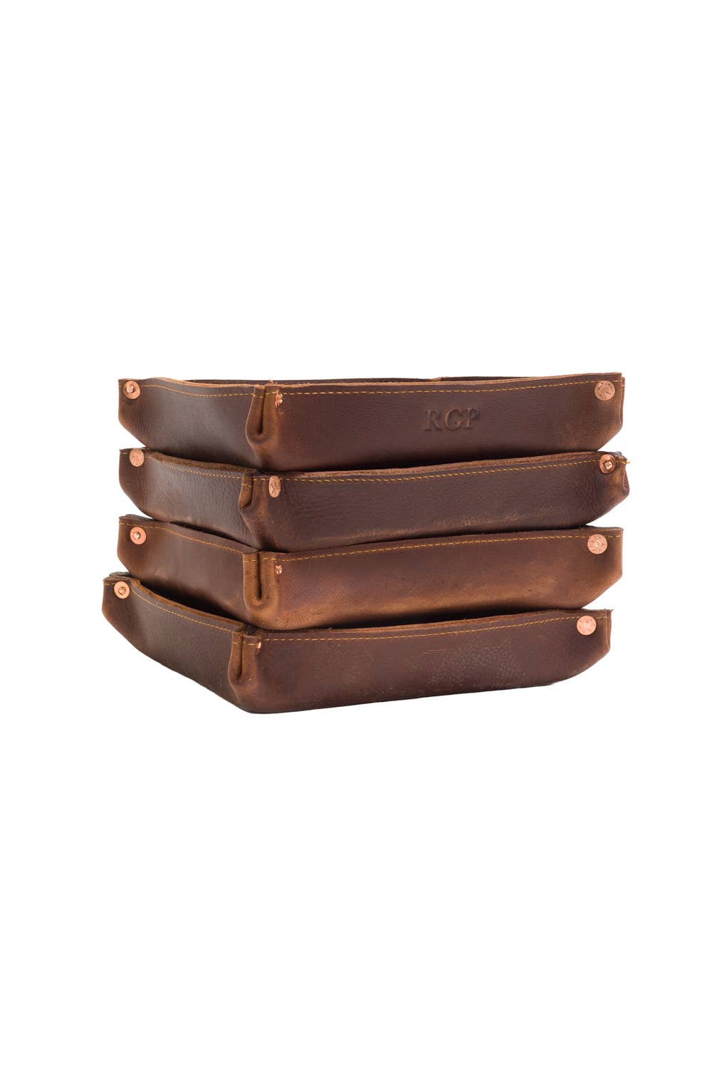 Lifetime Leather Co - Wholesale Decorative Tray - Leather Valet Tray2