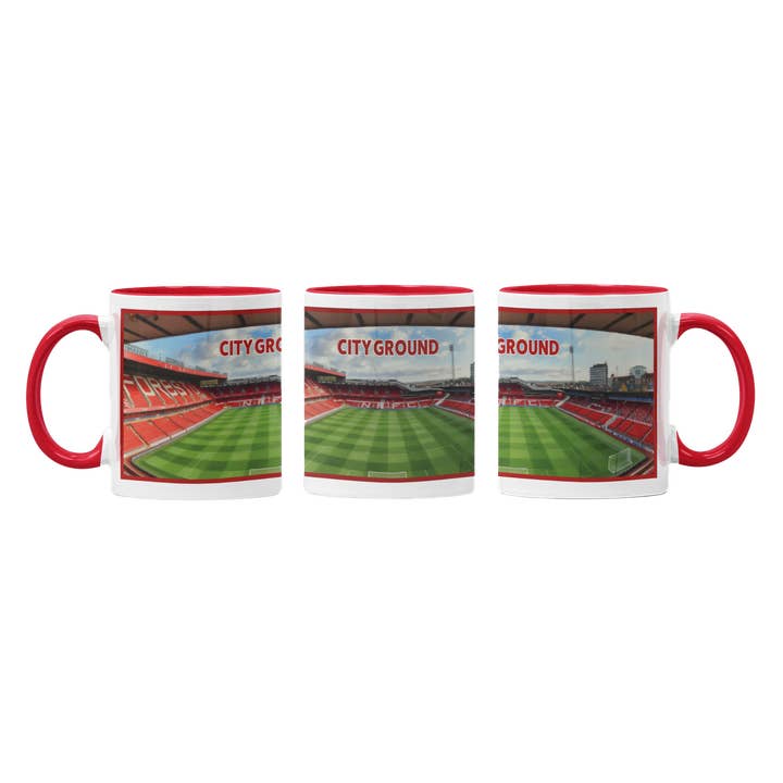 SmartyPants - Wholesale Coffee/Tea Cup - City Ground Heritage Mug – Nottingham Football Fan Gift