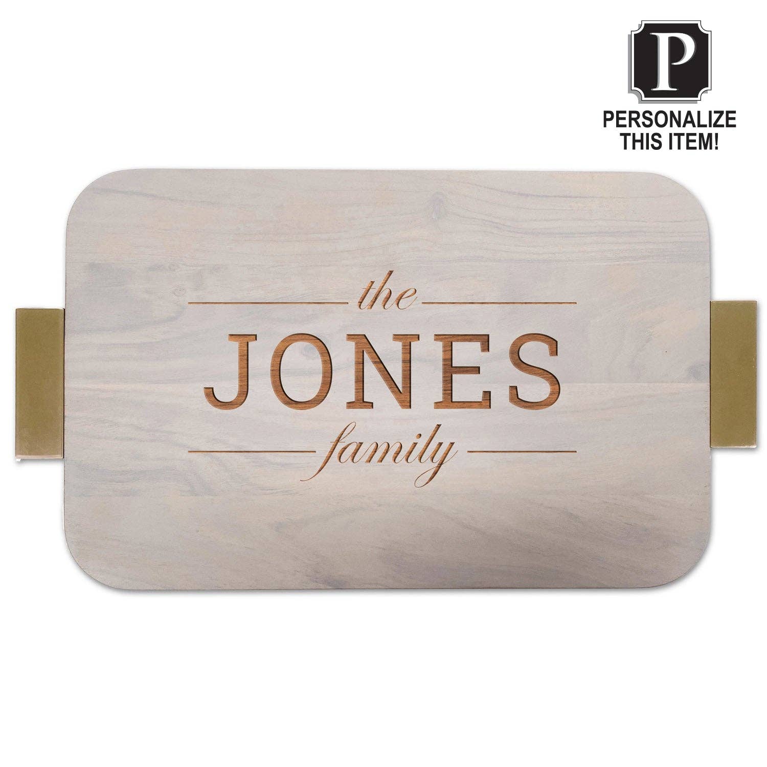 Sophistiplate – wholesale Cutting board – Gray Acacia Wood Cutting | Personalized | 18 x 12"0