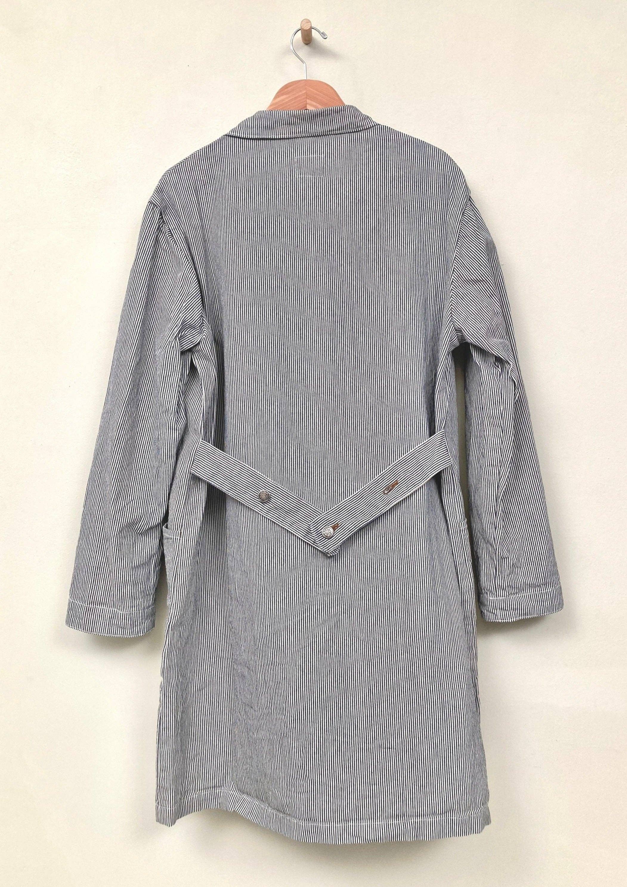 UQNATU - Wholesale Coat - Women's - Lab Coat Denim Stripe3