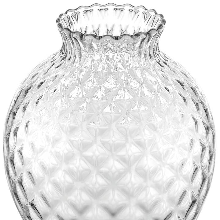 Infiore Vase H. 28.5 cm. Optic Clear for wholesale by IVV 1952