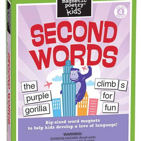Second Words Magnetisches Poesie-Set für Kinder für den Großhandel von Magnetic Poetry
