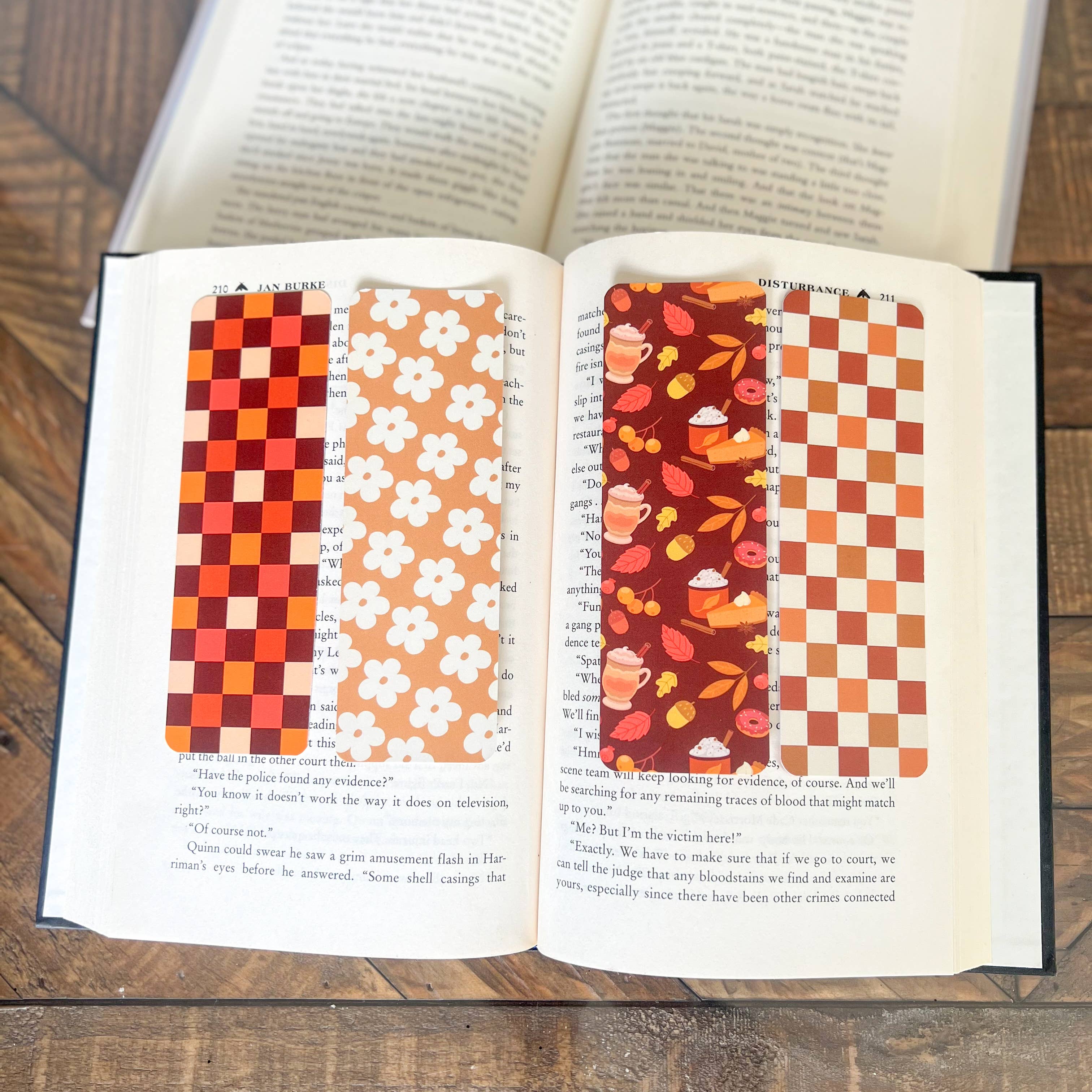 Little Turkey Shoppe - Wholesale Bookmark - Pumpkin Pie Bookmark Set, Thanksgiving, Fall 7