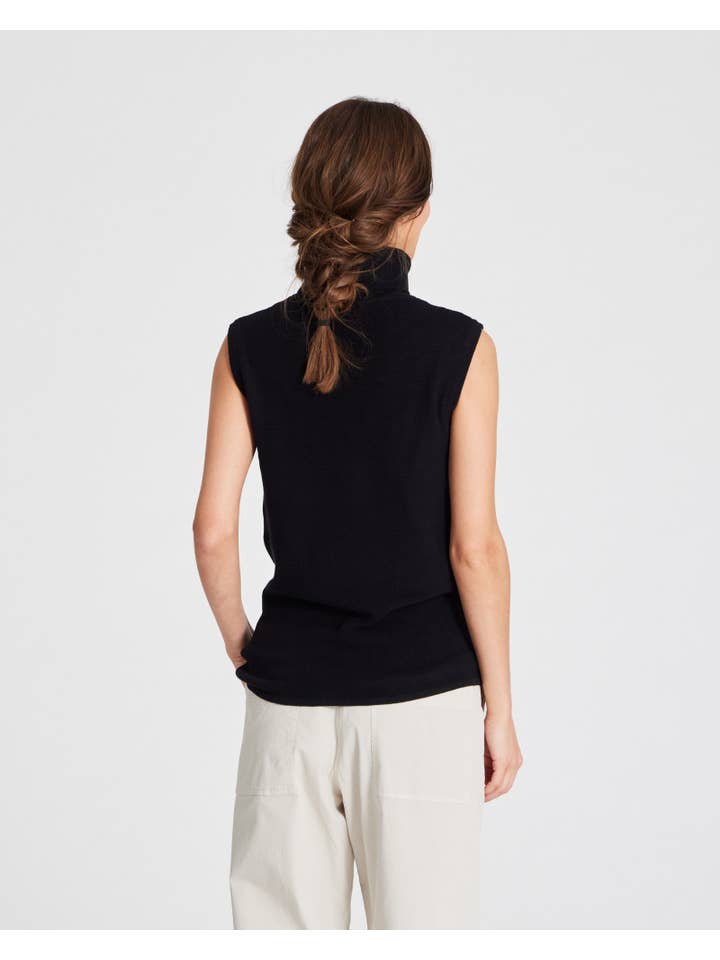 gai-lisva - Wholesale Knit Top - Women's - Tanja Knit Top GOTS 243975 - Black2