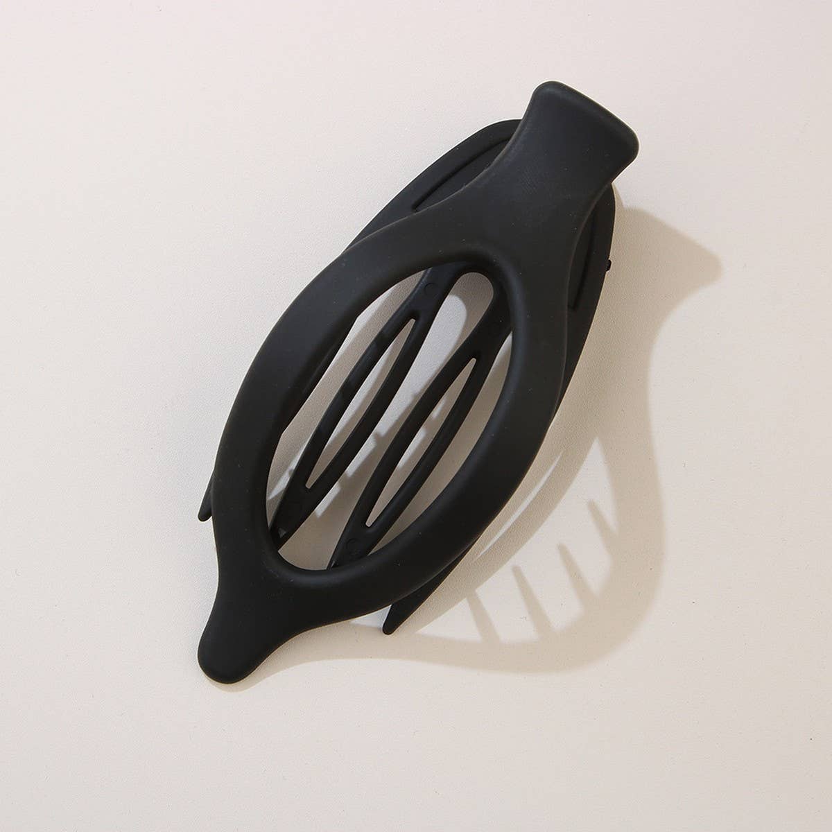 ACCITY - Wholesale Hair Clip - Women's - Glossy Matte Oval Hair Clip-Large Duckbill Style_CWAHA074793