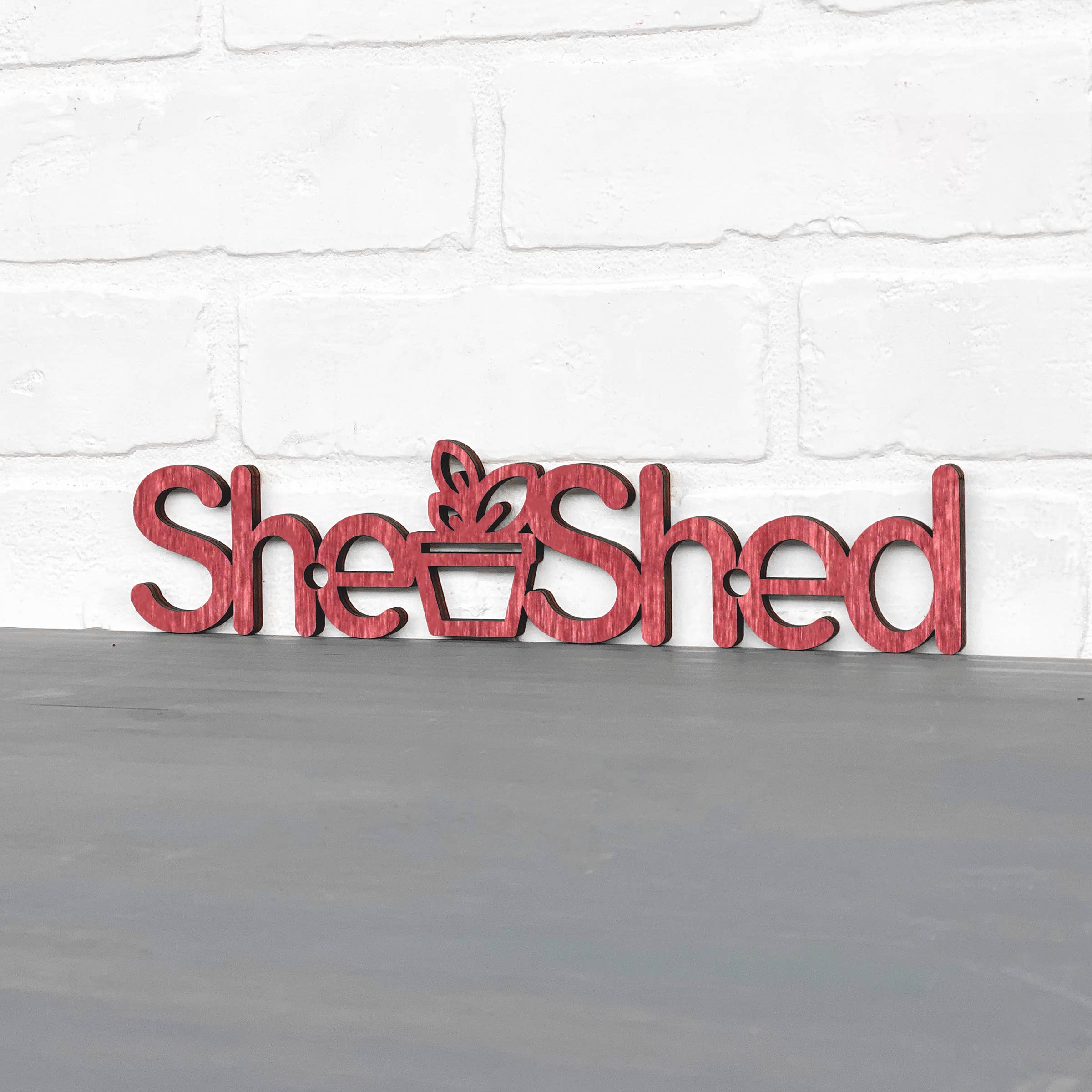 Spunky Fluff - Wholesale Wall Sign - She Shed Women's Wood Garden Shed Sign13