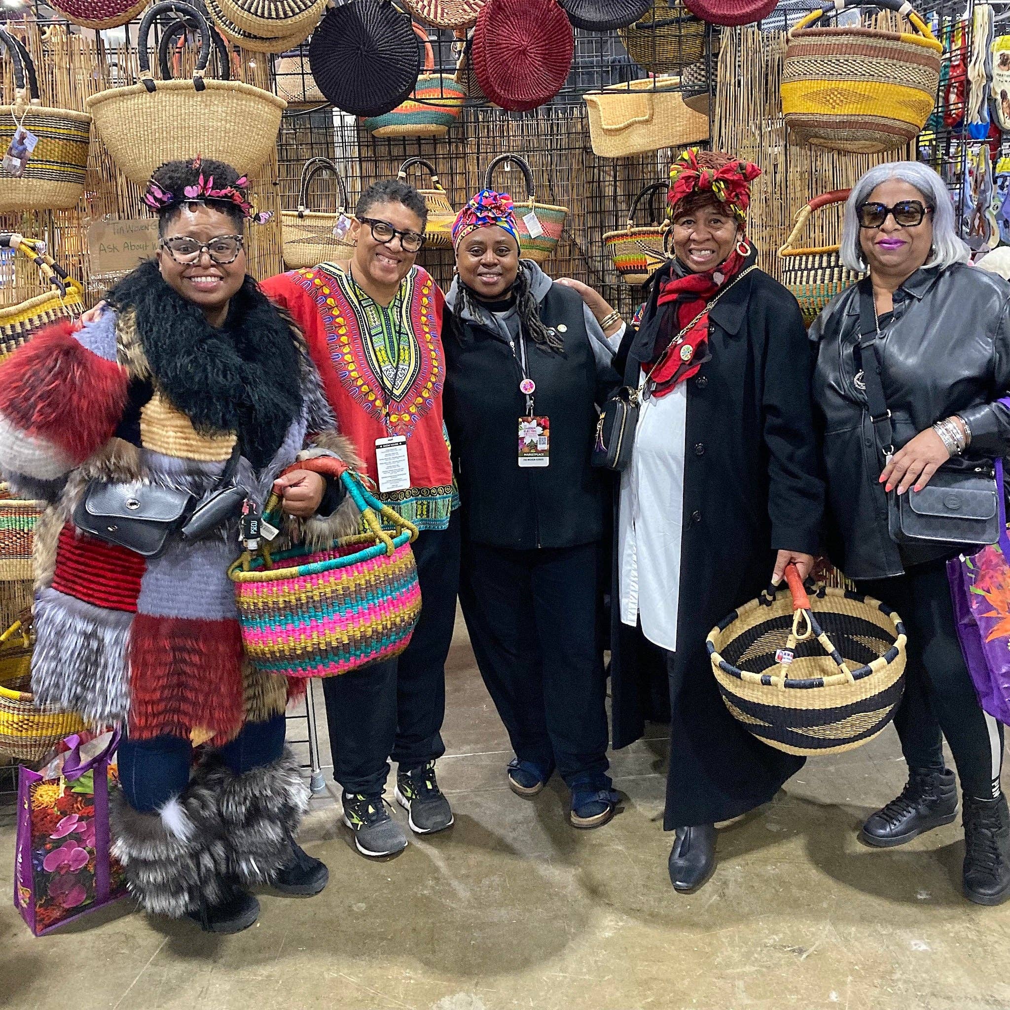 Ti-a Woven Goods - Wholesale Basket - Round Storage Basket14