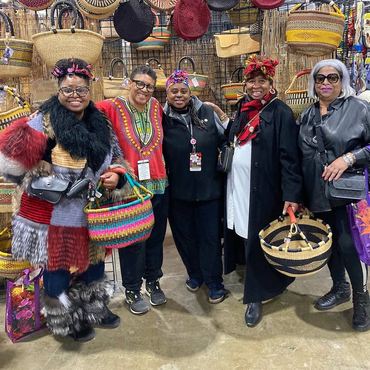 Ti-a Woven Goods - Wholesale Basket - Round Storage Basket14