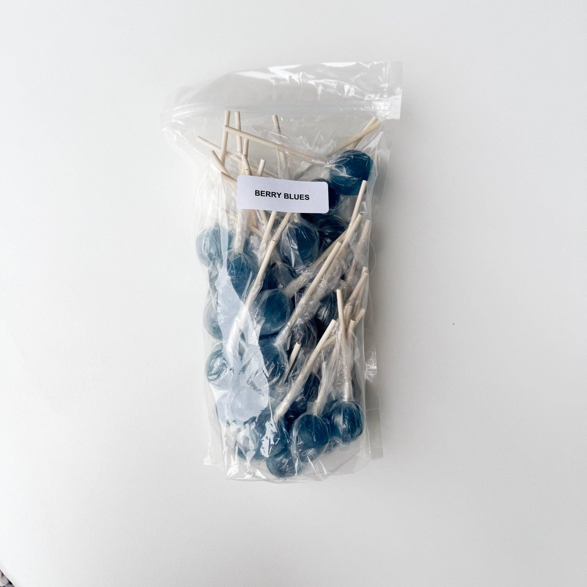 Candy Making Co. - Wholesale Lollipop - Candy: Large Lollies: Berry Blues Lollipops3