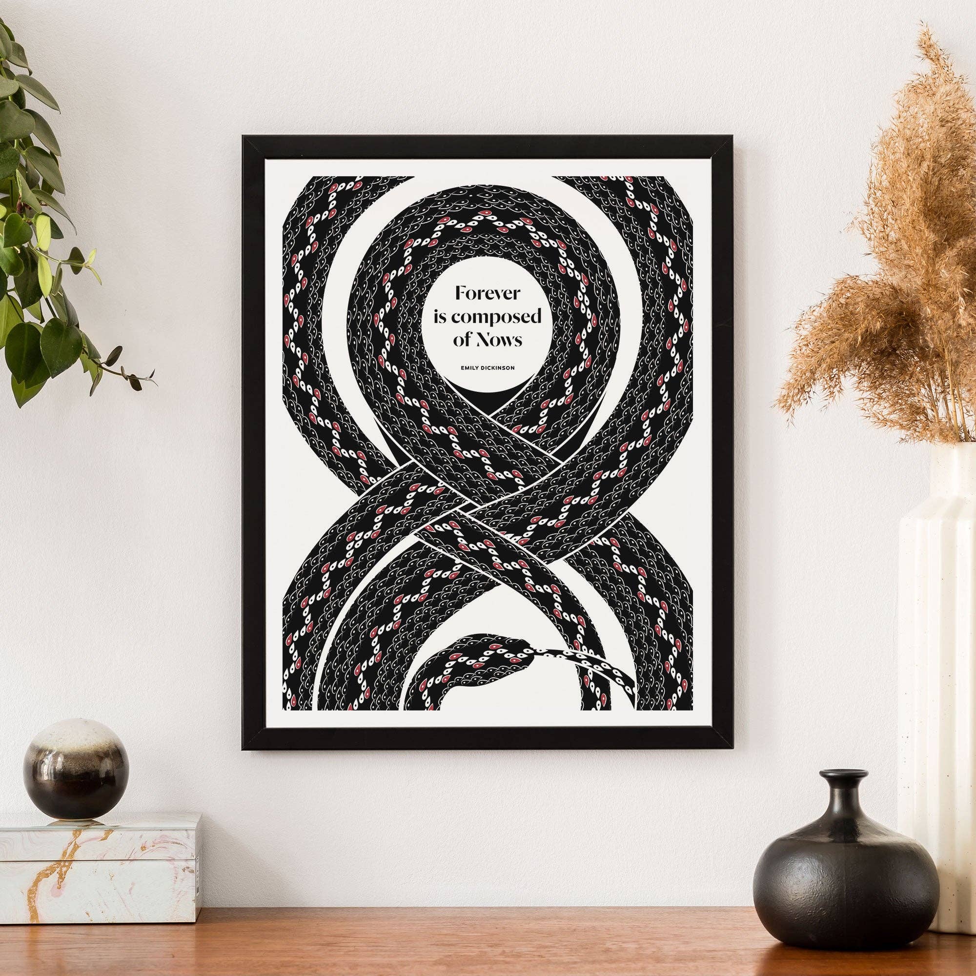 Obvious State - Wholesale Art Print - Emily Dickinson 11x14 Art Print "Forever"3