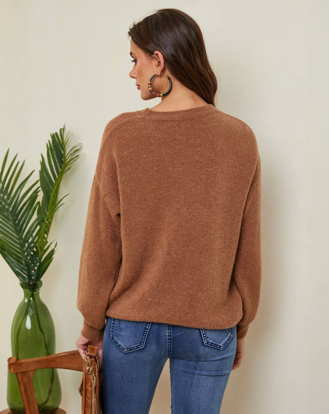 LÉA & LUC - Vente Pull en maille – femme - PULL en ALPACA REF 80047