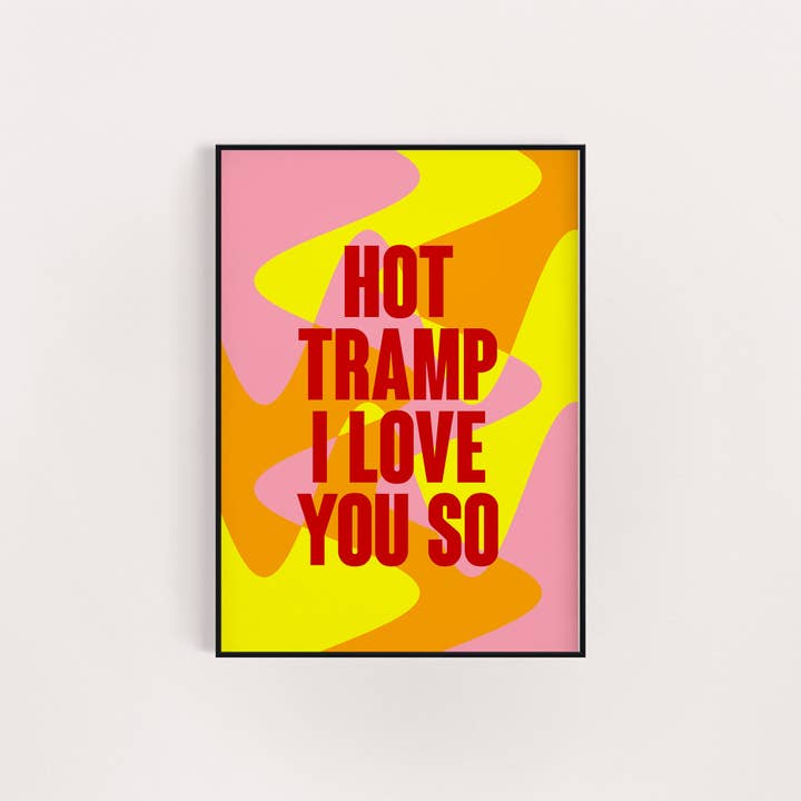 STAMPA HOT TRAMP TI AMO COSÌ DAVID BOWIE per la vendita all'ingrosso da parte di Creative House UK
