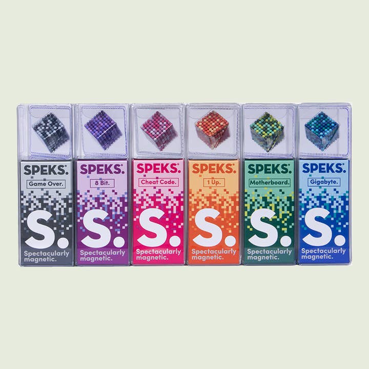 Speks - Wholesale Magnet - Speks - Pixel Assorted Case Pack