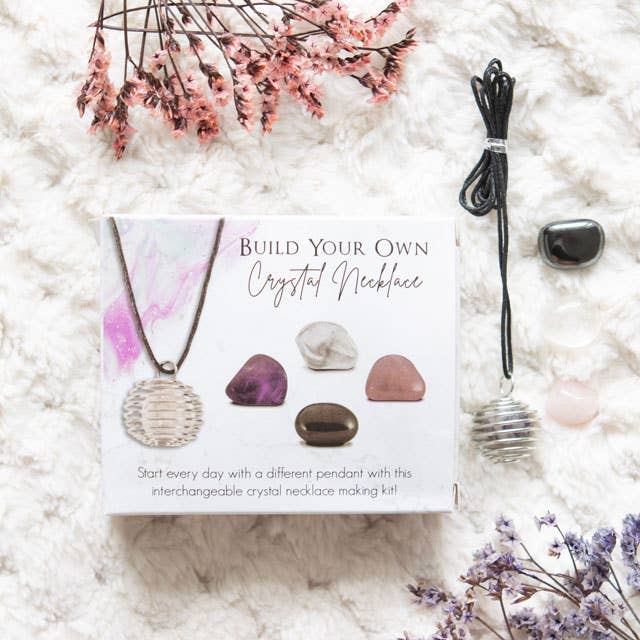 Build Your Own Crystal Necklace Kit for wholesale by Something Different Wholesale