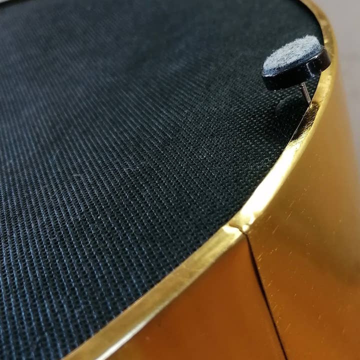 Voglrieder - Wholesale Pouf - Velvet stool 2nd choice velvet pouf, diameter 31 cm, height 43 cm22