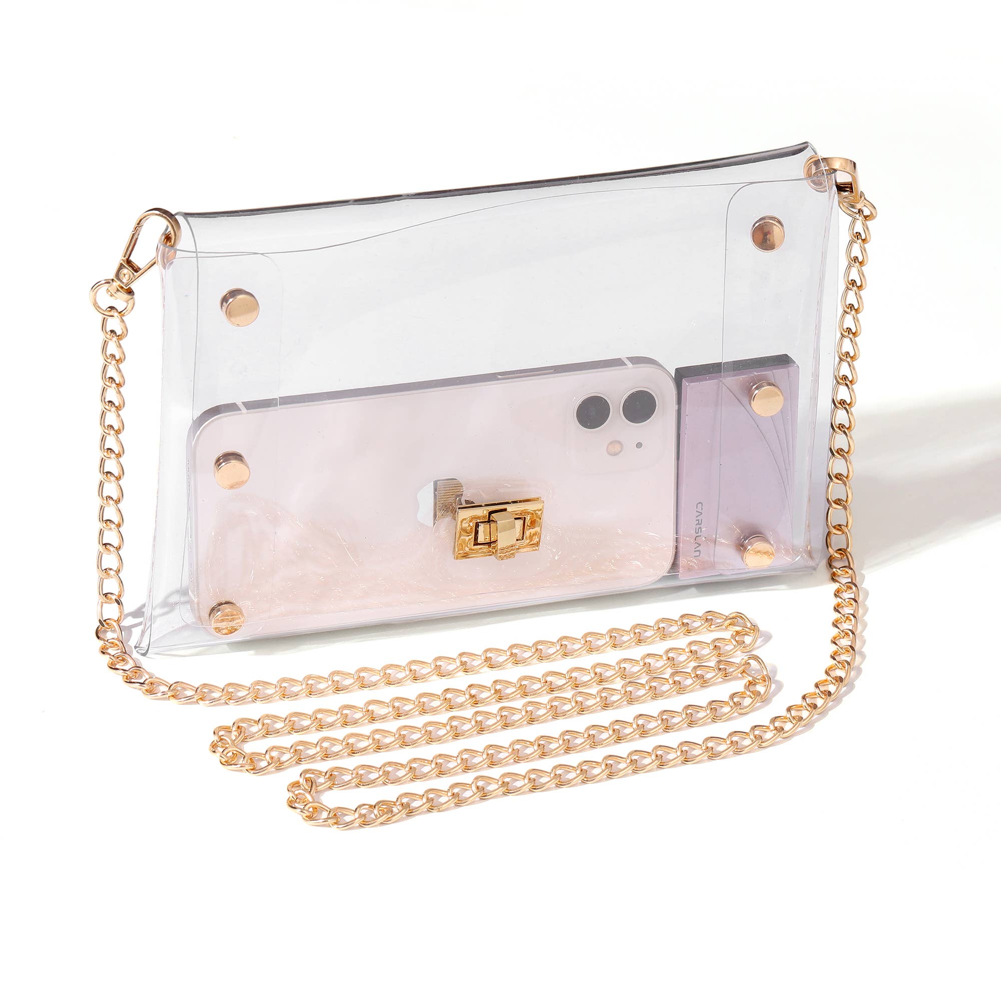 Natalie Mills - Wholesale Crossbody Bag - Women's - Phoebe Clear Handbag