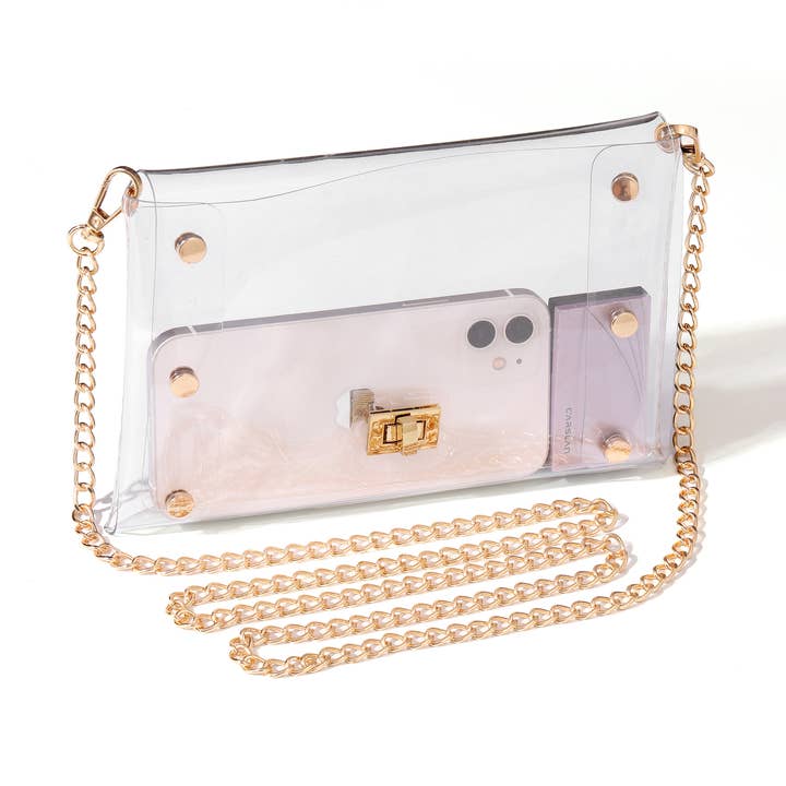 Sac à main Phoebe Clear pour la vente par Natalie Mills