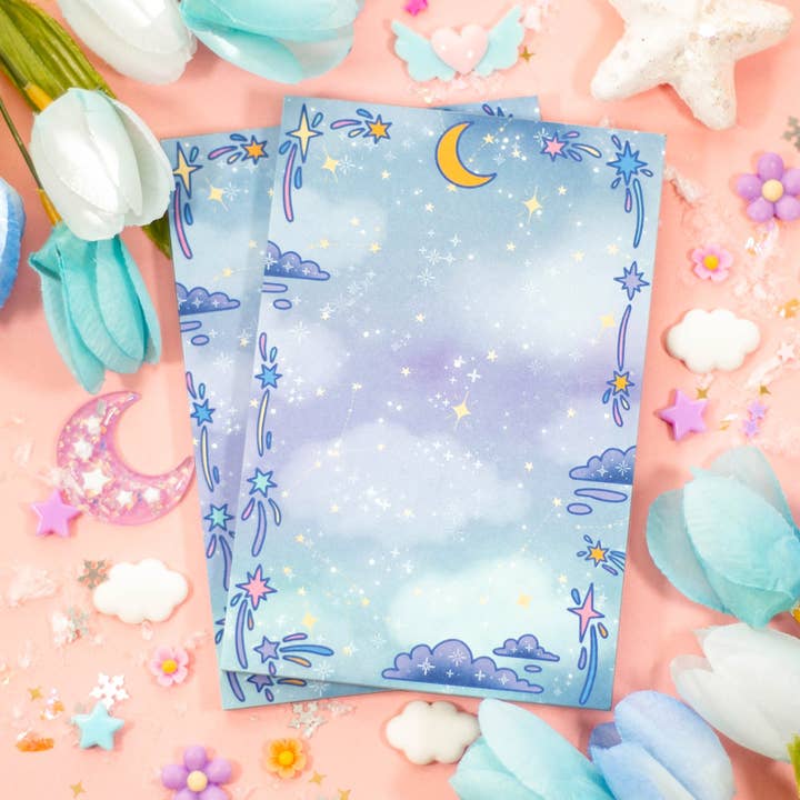 Unicorn Eclipse - Wholesale Notepad - Celestial Galaxy Notepad