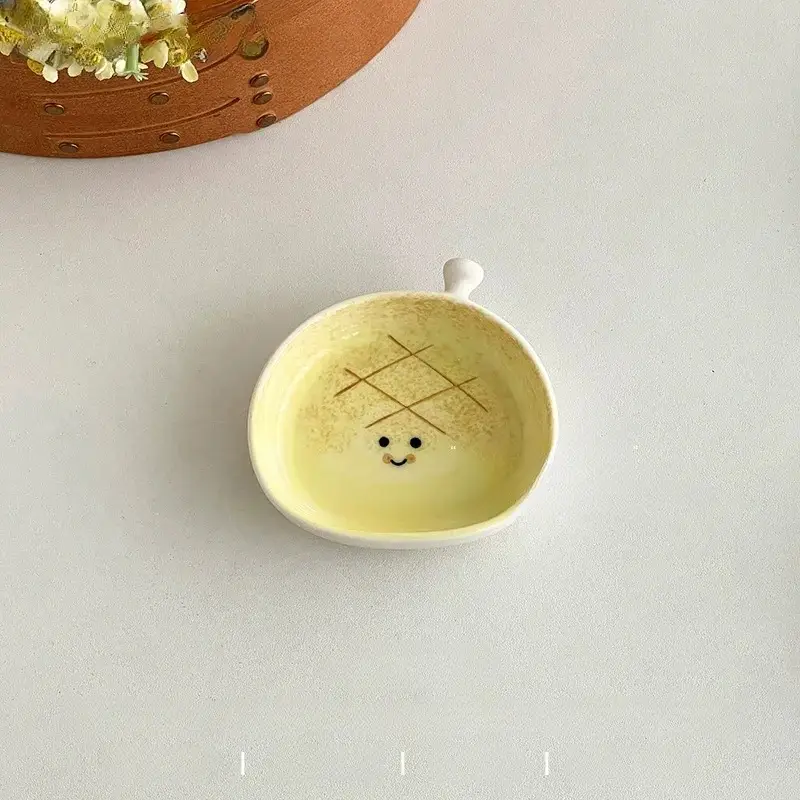 Otterware - Wholesale Condiment/Dip Bowl - Aesthetic Handcrafted Bread Ceramic Dipping Dish3