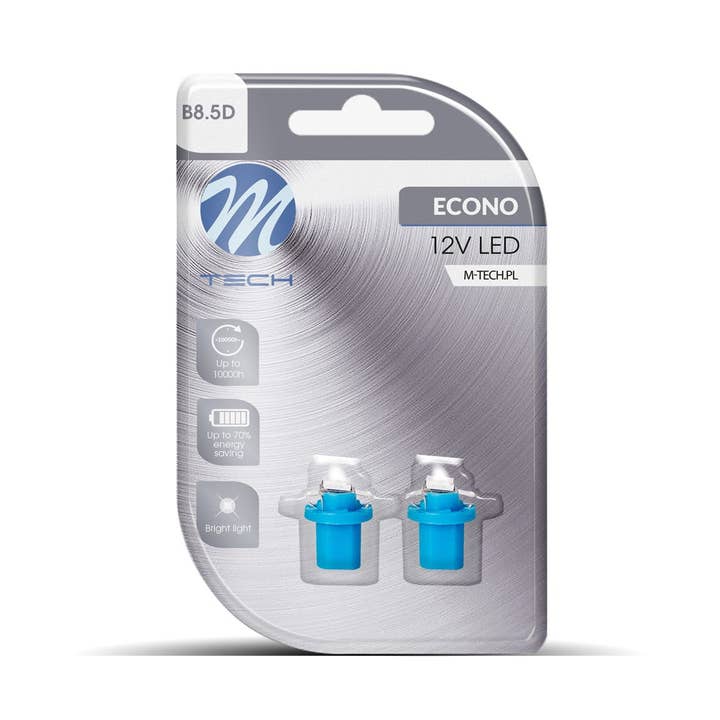 S&U FairTrade UG - Wholesale Light Bulb/Puck - Blister 2x Diode LED L092 - B8.5D 1xSMD5050 Blue 12V