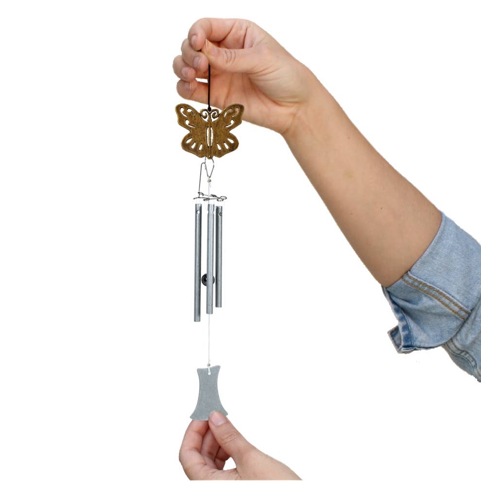 Jacob's Musical Chimes - Wholesale Wind Chime - Jacob's Musical Little Piper Chime, Butterfly1