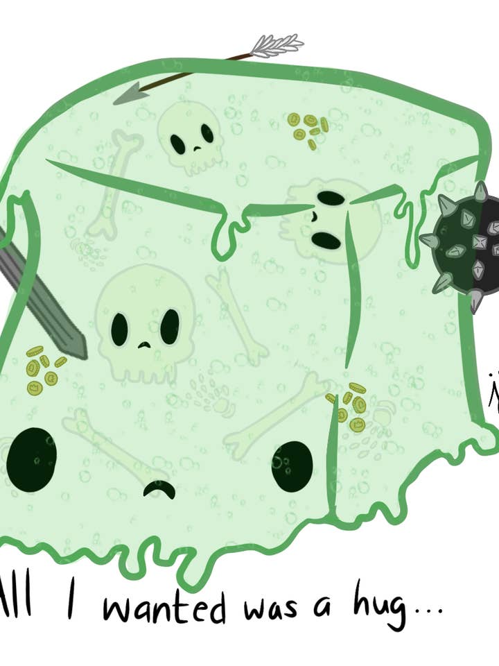 Gelatinös kubklistermärke för wholesale av The Shoppe of Many Things